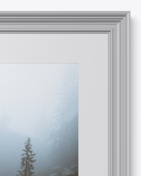 Textured Picture Frame Mockup