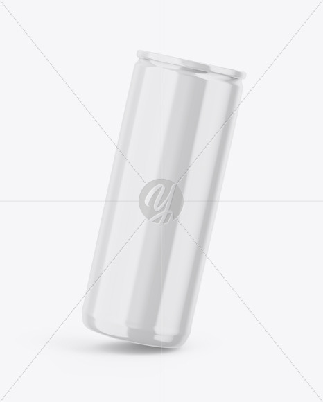 Glossy Can Mockup