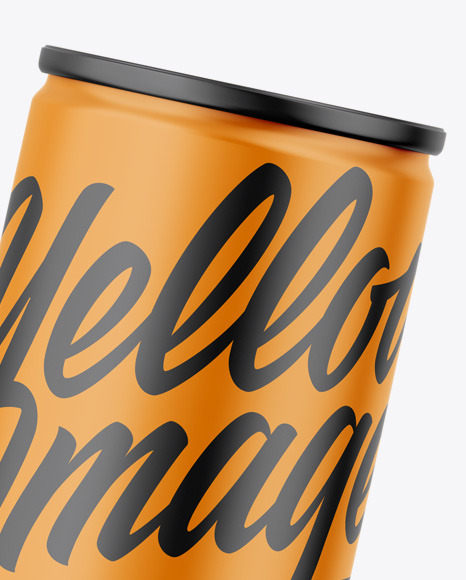 Matte Can Mockup