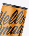 Matte Can Mockup