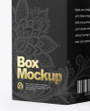 Dropper Bottle &amp; Paper Box Mockup