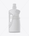 Glossy Plastic Bottle Mockup