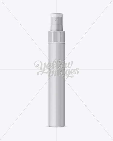 Matte Spray Bottle With Overсap Mockup