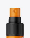 Matte Spray Bottle With Overсap Mockup