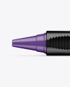 Glossy Click Pen Mockup - Side View