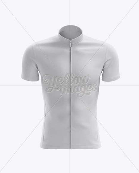 Men’s Cycling Jersey mockup (Front View)