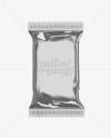 Small Metallic Snack Bar Mockup - Front View