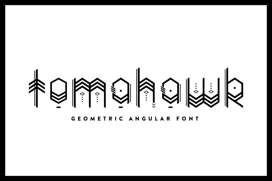 Tomahawk - Font Family