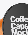 Glossy Coffee Capsule Mockup