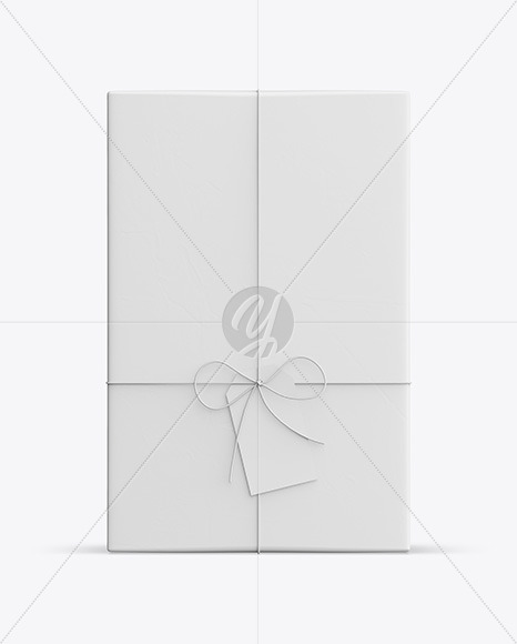 Gift Paper Box Mockup