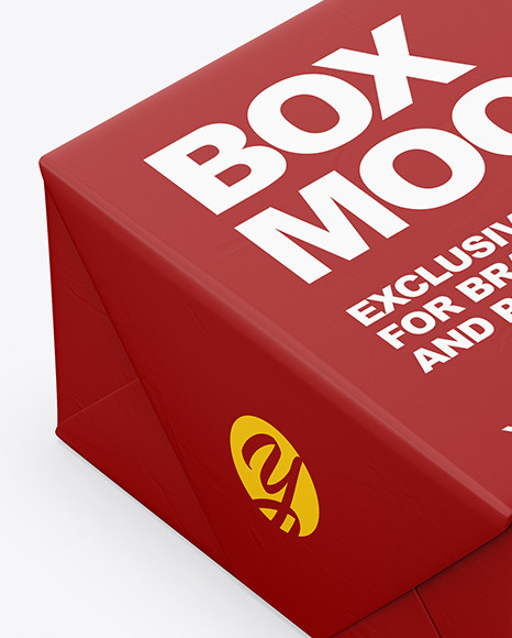 Paper Box Mockup