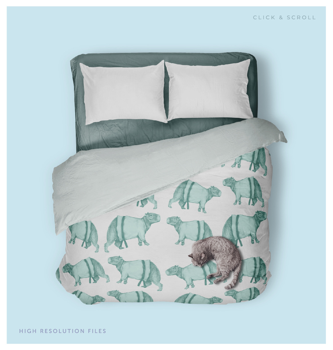 Capybaras - Illustrations & Patterns Capybaras - Illustrations & Patterns
