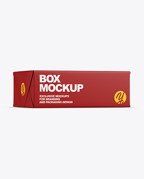 Paper Box Mockup