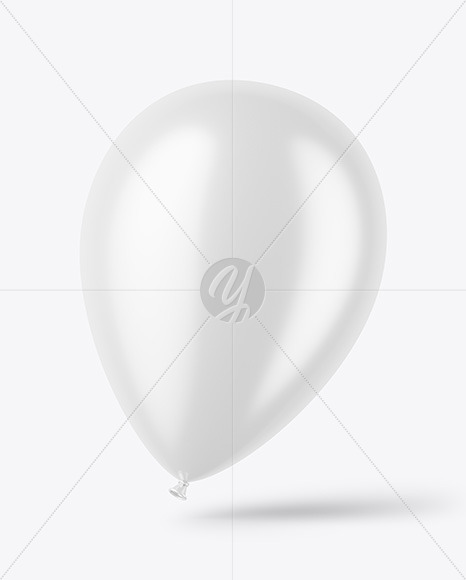 Glossy Balloon Mockup