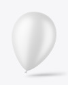 Matte Balloon Mockup