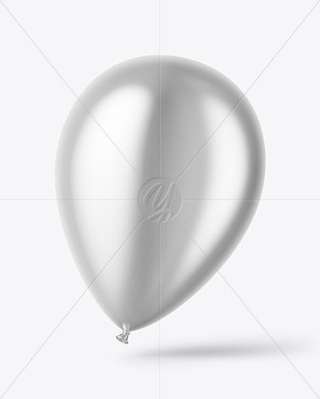 Metallic Balloon Mockup