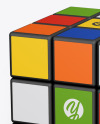 Matte Rubik's Cube Mockup