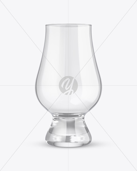 Clear Whisky Glass Mockup