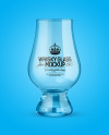 Clear Whisky Glass Mockup