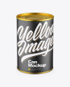 Matte Can Mockup