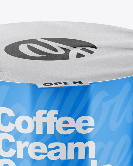 Glossy Coffee Creamer Mockup Glossy Coffee Creamer Mockup