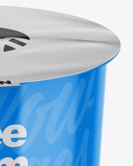 Glossy Coffee Creamer Mockup Glossy Coffee Creamer Mockup