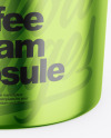 Glossy Metallic Coffee Creamer Mockup Glossy Metallic Coffee Creamer Mockup