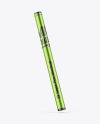 Glossy Metallic Vape Pen Mockup Glossy Metallic Vape Pen Mockup