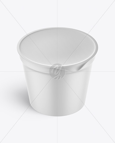 Matte Plastic Cup Mockup