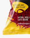 Plastic Bag With Shredded Beetroot Mockup