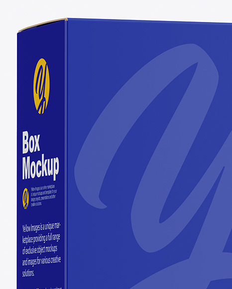 Paper Box & Matte Bottle Mockup