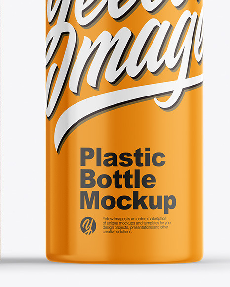 Kraft Box & Glossy Bottle Mockup