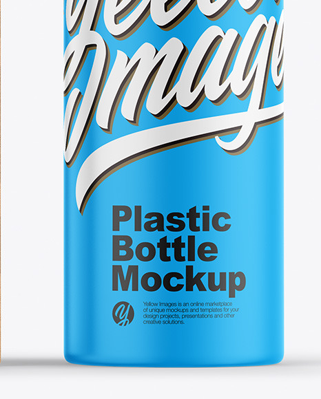 Kraft Box & Matte Bottle Mockup