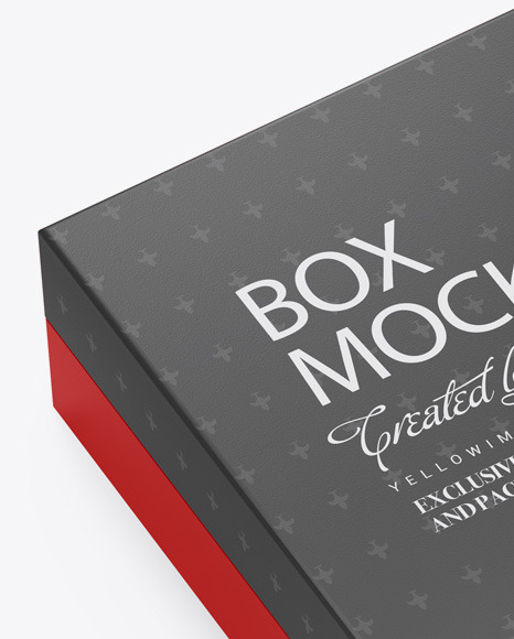 Paper Box Mockup