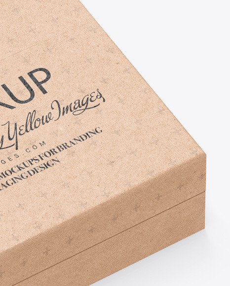 Kraft Box Mockup