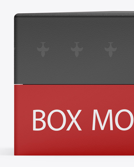 Paper Box Mockup