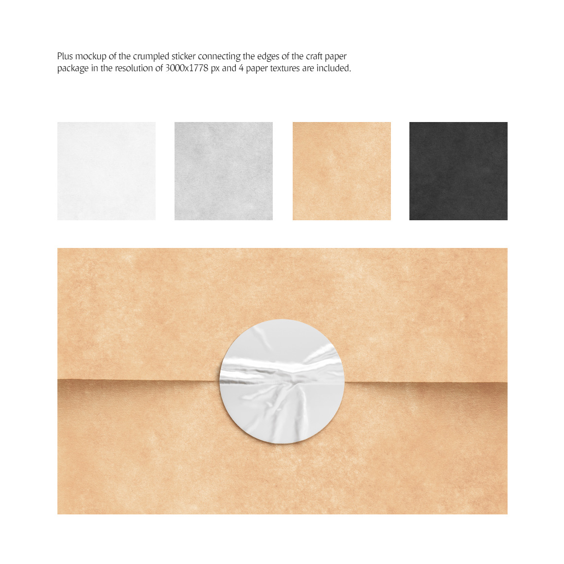 Stickers Mockups Set Stickers Mockups Set
