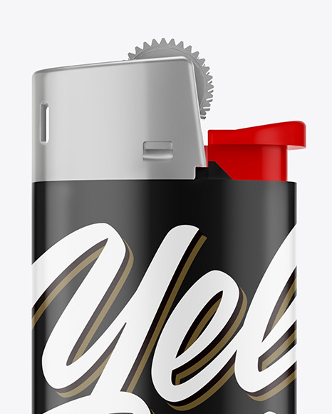 Matte Lighter Mockup Matte Lighter Mockup