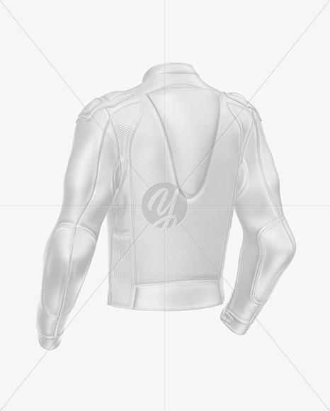 Motorcycle Racing Leather Jacket Mockup