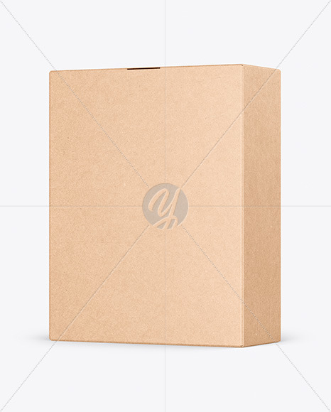 Kraft Box Mockup