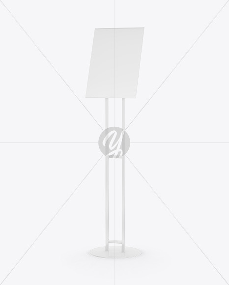 Poster Stand Mockup