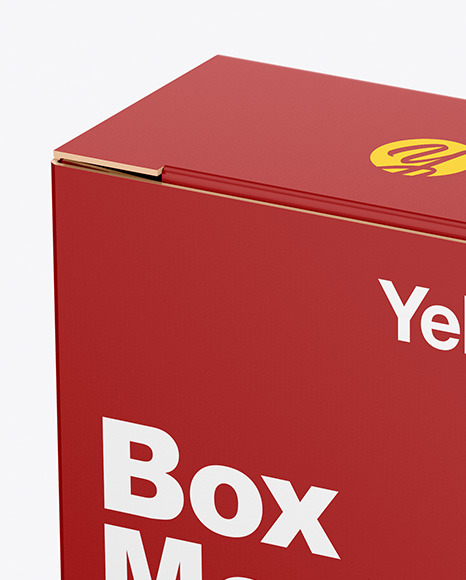 Paper Box Mockup