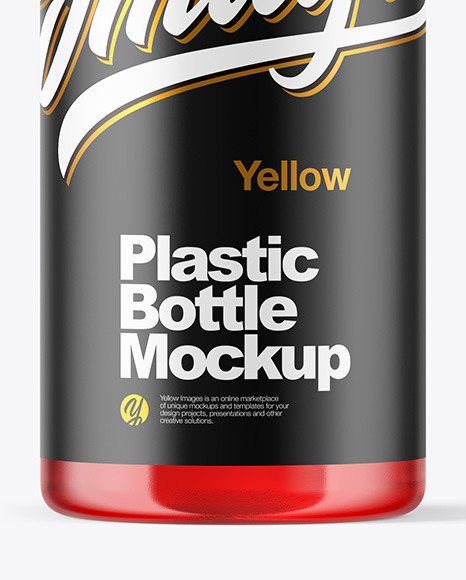 Plastic Bottle Mockup