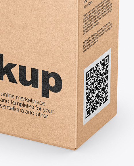 Kraft Box Mockup