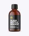 Pharmacy Glass Bottle Mockup