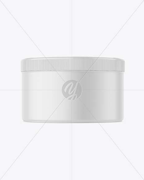 Plastic Jar Mockup