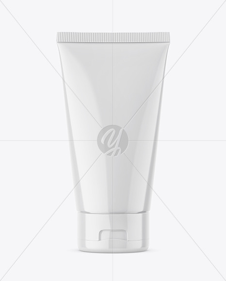 Glossy Plastic Tube mockup