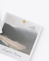 Textured Snapshots w/ Pins Mockup