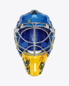 Hockey Goalkeeper Helmet Mockup