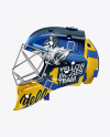 Hockey Goalkeeper Helmet Mockup